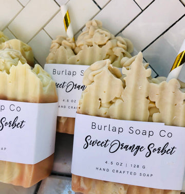 Sweet Orange Sorbet Handcrafted Artisan Soap